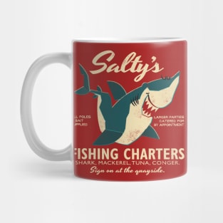 Salty's fishing charters Mug